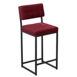 Hanah home barska stolica retro burgundy | Eponuda.com