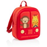 MiquelRius Ruksak mini 1 odjeljak Bus Stop crveni 10L MR19390 | shoptok.hr