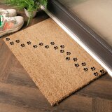 Artsy Doormats Predpražnik iz kokosovih vlaken 40x60 cm Paw Prints – | Shoptok.si
