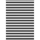  idaXL Zebra senčilo črna 160x230 cm tkanina širina 155,9 cm poliester, (22046773) Cene