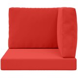  Jastuk za vanjsku sofU 3 pcs Crvena Poliester | shoptok.hr
