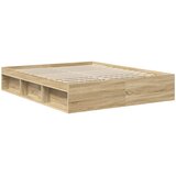  Krevetna konstrukcija Sonoma 160 x 200 cm Čvrsto borovo drvo | shoptok.hr