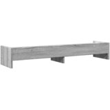  Stalak za monitor siva boja hrasta 100x24x16 cm drveni | shoptok.hr