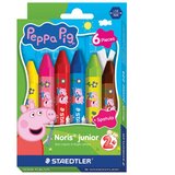  BOJE VOŠTANE 6BOJA JUMBO NORIS JUNIOR PEPPA PIG STAEDTLER 224 C6 L1 | shoptok.hr