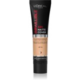 L´Oréal Paris Infaillible 24H Matte Cover dugotrajni puder s mat efektom 30 ml nijansa 145 Rose Beige | shoptok.hr
