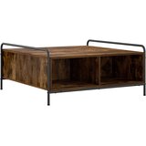  Stolić za kavu Dimljeni hrast 90 x 90 x 41 cm Konstruirano drvo | shoptok.hr