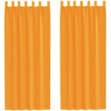 Voile zavjese s petljama 2 kom narančaste 140x260 cm | shoptok.hr