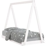  Okvir za dječji krevet bijeli 70 x 140 cm od masivne borovine | shoptok.hr