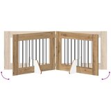  Vrata za pse s postoljem 6 pcs Hrast artisan 80 x 60 cm | shoptok.hr
