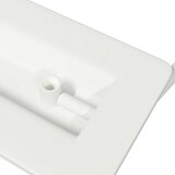  Ručke za ormariće 2 pcs Bijelo 85 x 45 mm Metal | shoptok.hr