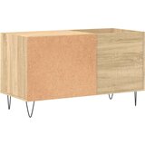 vidaXL Omarica za gramofonske plošče hrast sonoma 85x38x48 cm les Cene