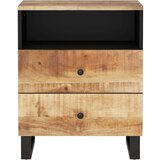  Noćni ormarić 50x33x62 masivno drvo bagrema i konstruirano drvo | shoptok.hr