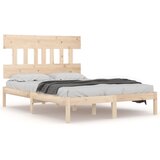 Maison Chic posteljni okvir - dvoposteljna postelja - zakonska postelja iz trdnega lesa 120x200 cm-J14517, (21776900) | Shoptok.si