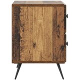  Noćni ormar s ladicama 2 pcs Staro drvo 43 x 34 5 x 47 5 cm | shoptok.hr