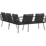 SOFA s jastukom Antracit 173 x 231 x 90cm Čelik | Eponuda.com