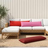  Jastuk s jastukom HEERLEN Crvena 40 x 145 cm Poliester Cijene