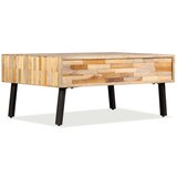  Stolić za kavu od masivne reciklirane tikovine 90 x 65 x 40 cm | shoptok.hr