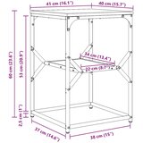 Bocni stol Sonoma hrast 41 x 40 x 60 cm | shoptok.hr