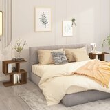  Noćni ormarići 2 kom boja smeđeg hrasta 50x30x51,5 cm drveni | shoptok.hr