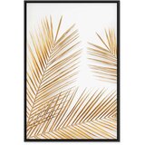  Slika - Golden Palm Leaves (1 Part) Vertical 80x120 | shoptok.hr