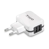 USB stenski nakladalnik tudi TQWC-11S02WT 2XUSB 3.4 White, (21407391)
