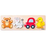 Woodyland Fa 4-delni otroški puzzle - | Shoptok.si