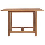  Vrtni blagovaonski stol 110 x 110 x 75 cm od masivne tikovine | shoptok.hr