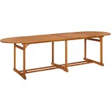  11-dijelni vrtni blagovaonski set 280x90x75 cm bagremovog drva | shoptok.hr