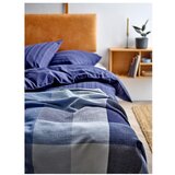 Södahl Tamno plava posteljina za krevet za jednu osobu/za produženi krevet od damasta 140x220 cm Noble – | shoptok.hr