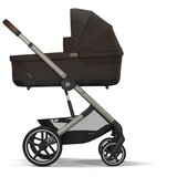 Cybex otroški voziček balios™ s lux chocolate brown (frame taupe) | Shoptok.si
