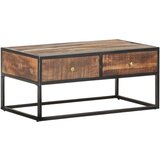  Stolić za kavu 90 x 50 x 40 cm od grubog drva bagrema | shoptok.hr