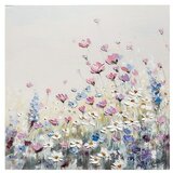 Bubola & Naibo Ručno oslikana slika Flores 952 (Mak na livadi, Š x V: 100 x 100 cm) Cijene