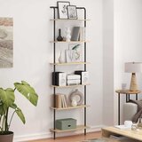  Polica 6 razina 60 x 24 x 203 cm Konstruirano drvo Sonoma hrast | shoptok.hr