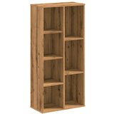 Maison Chic Knjižna omara - Knjižni regal hrast 50x25x105 cm inženirski les, (21723570) | Shoptok.si
