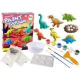 Plaster Casting Kit Painting Paint Dinosaurs