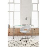 BIZZOTTO Radni stol sa staklenom pločom stola 60x120 cm Rondo – | shoptok.hr