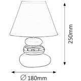 Rabalux salem keramička stonaE14 40W crna-srebro VDXZDM9 | ePonuda.com