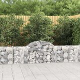  Lučne gabionske košare 13 kom 200x30x60/80 cm pocinčano željez Cijene