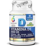 Optima Naturals vitamin D3 2000 UI Cene