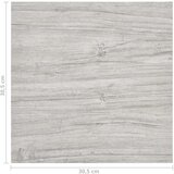 Samoljepljive podne obloge 20 kom PVC 1 86 m² svjetlosive | shoptok.hr