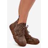 Big Star Suede Low Women's Ankle Boots On Platform | Shoptok.si