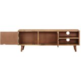 TV ormarić 115 x 30 x 39 cm od masivnog drva bagrema | Eponuda.com