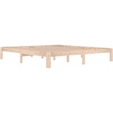  Okvir za krevet od masivnog drva 180 x 200 cm veliki bračni | Eponuda.com