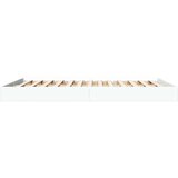vidaXL Okvir za krevet bijeli 150x200 cm konstruirano drvo Cijene