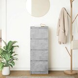  Komoda beton siva 37,5x35x99 cm konstruirano drvo | shoptok.hr
