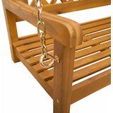  Ljulska klupa za vrt Prirodna 110 x 56 x 58 cm | shoptok.hr