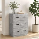  Ormar s ladicama Betonska siva 66 x 34,5 x 87 cm | Eponuda.com