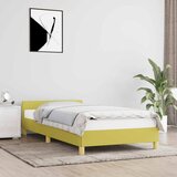  Okvir kreveta bez madraca zeleni 100x200 cm od tkanine | shoptok.hr