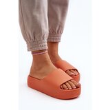 Boto Women's Slides on Thick Sole Orange Oreithano | Shoptok.si