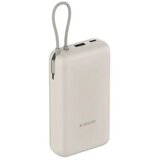 Xiaomi prenosna baterija z vgrajenim kablom, 20000 mAh, bež cene